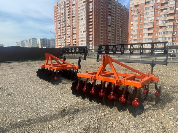 Борона дисковая навесная БДН 2,4х2Н, 14 рабочих органов купить в Астрахани  – «БДН-АгроКубань», 2