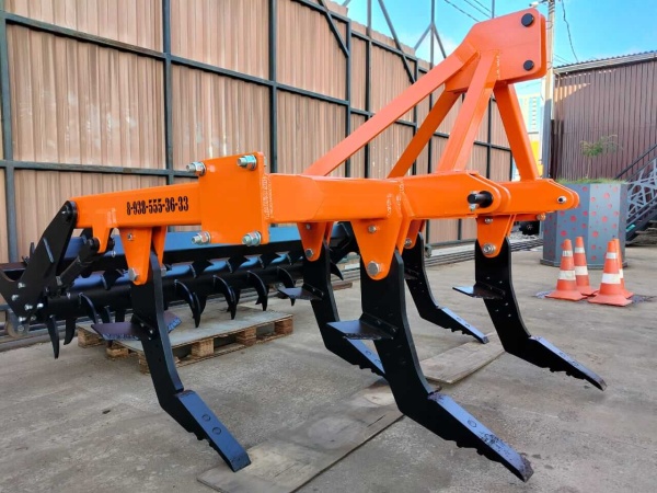 Плуг чизельный навесной ПЧН-2,1Н с зубчатым катком купить в Астрахани  – «БДН-АгроКубань», 2