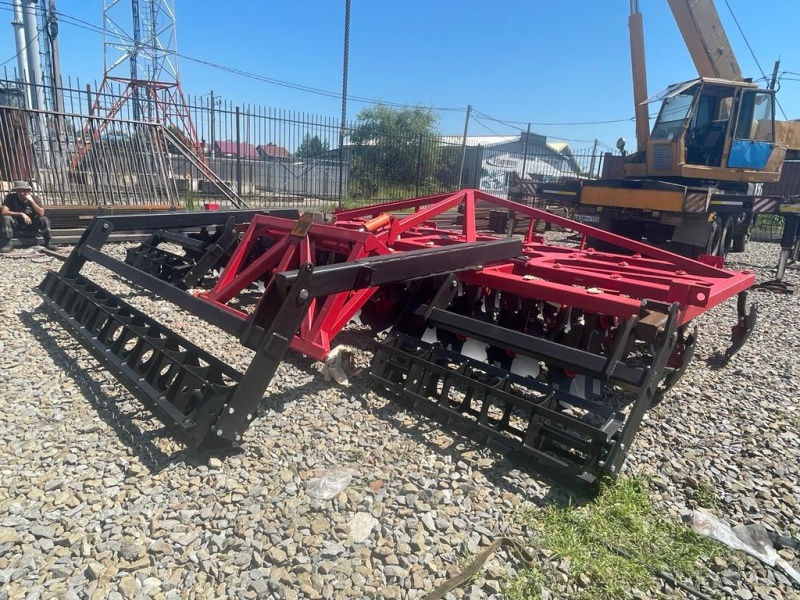 Борона дисковая прицепная БДН 6х4П цельнорамная, 56 рабочих органа купить в Астрахани  – «БДН-АгроКубань», 2