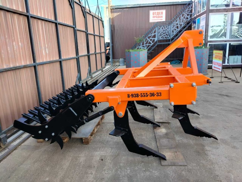 Плуг чизельный навесной ПЧН-2,1Н с зубчатым катком купить в Астрахани  – «БДН-АгроКубань», 7