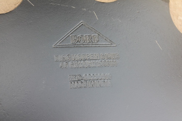 Диск зубчатый BORF 610х5мм купить в Астрахани  – «БДН-АгроКубань», 4